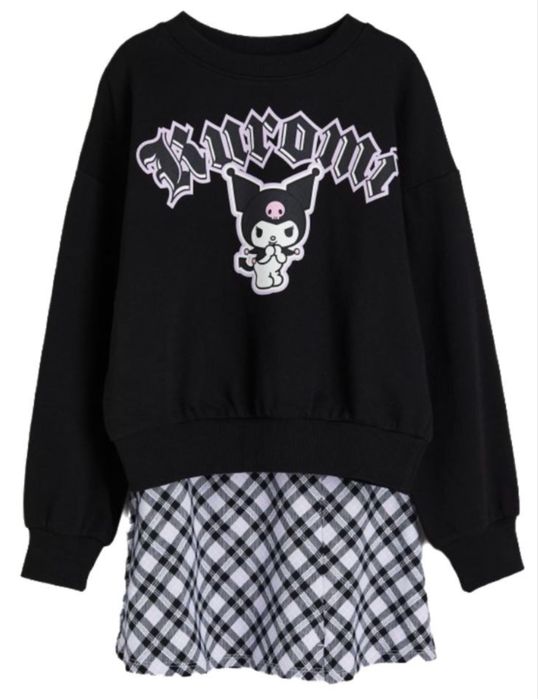 H&M комплект з kuromi спідниця і реглан. Ріст 158-164.  12-14 років