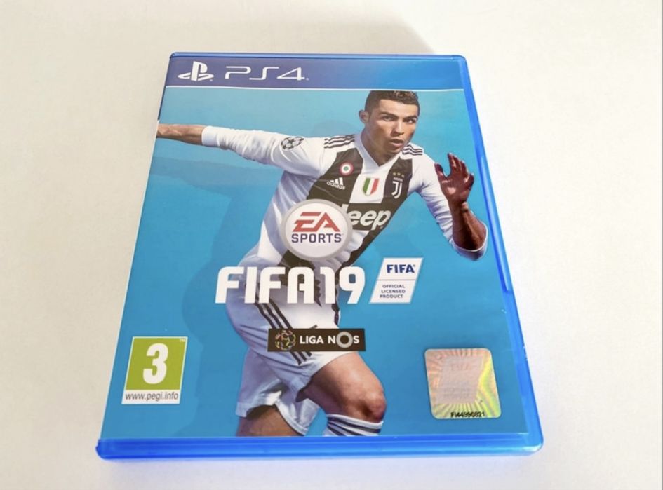 Jogo FIFA 19 para PS4 com selo IGAC