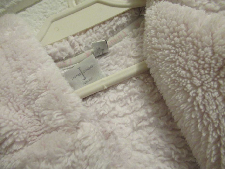 Ciepły szlafrok Jasper Jordan dla dziewczynki 12/18 mies