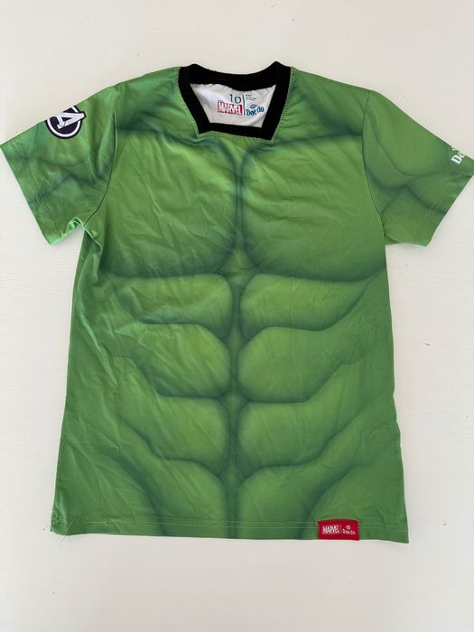 2 Rashguards Jiu-Jitsu Kids Tatami (K large) + Marvel (10) como novas!