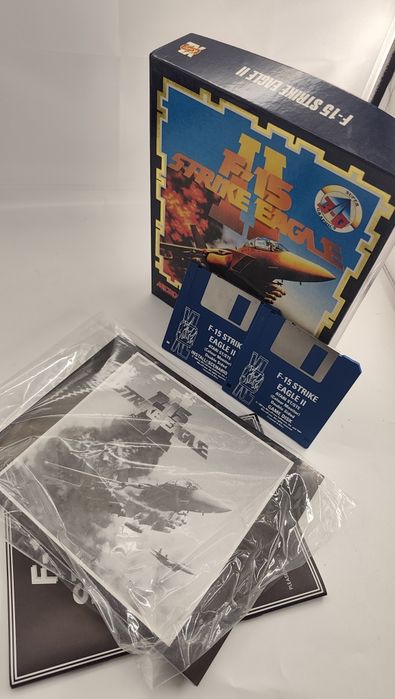 Gra F- 15 Strike Eagle || Atari ST Big Box