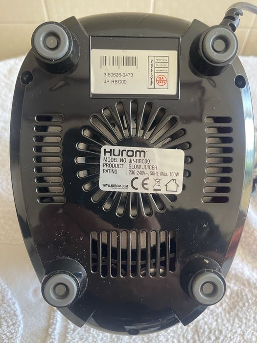 Hurom Slow Juicer 150W – Extrator de Sumos Alta Gama