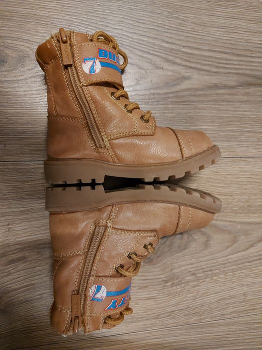Buty 23 zimowe 14,5 cm wkładka Dusty samoloty trapery botki