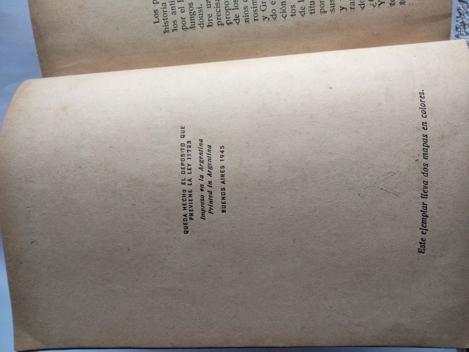 História da Grécia - 1946 (Buenos Aires)