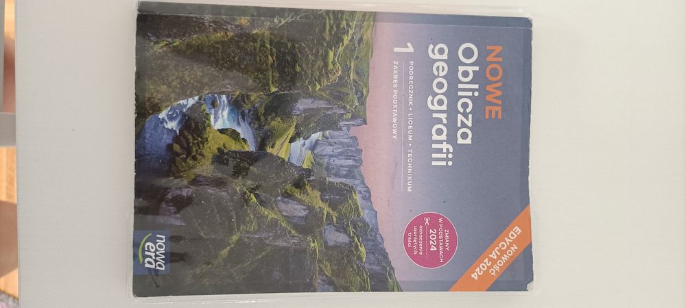 Podręcznik Nowe oblicza geografii 2024