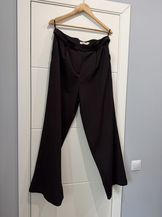 Брюки штани палаццо шоколадні The Lace Modena XL