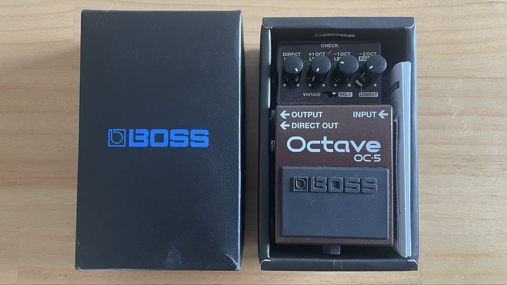 Pedal Boss OC-5 como novo