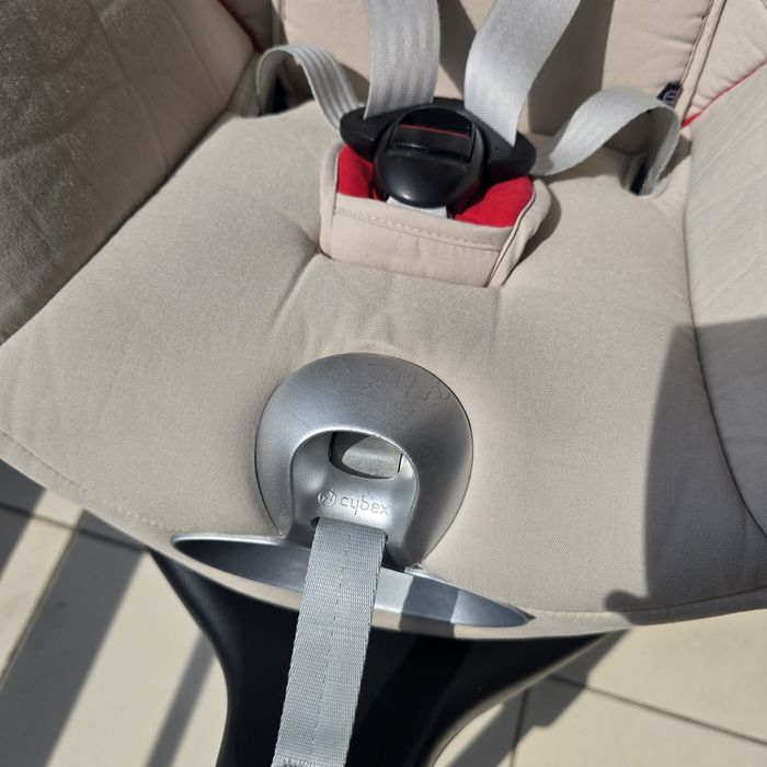 CYBEX Sirona Z i-Size Ferrari + Base Z ISOFIX 360° + NOWA wkładka niemowlęca
