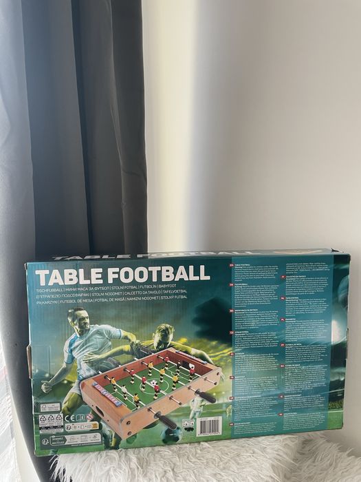 Nowy drewniany mini-stół piłkarzyki