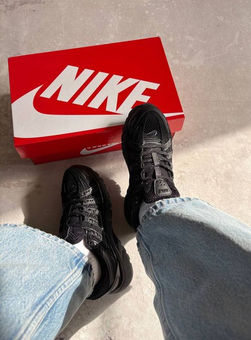 ВОДОНЕПРОНИКНІ‼️Кросівки Nike P-6000 All Black /Унисекс,36-46,ПРЕМІУМ