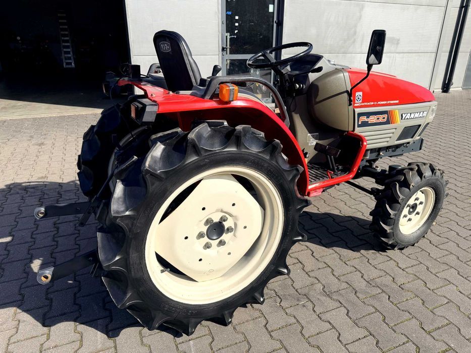 Traktorek YANMAR F200 20KM, wspomaganie, 4x4