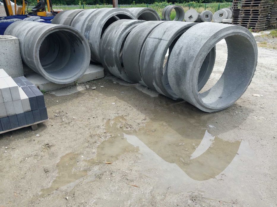 Ażury , płyty yomb , kręgi betonowe , przyczółki betonowe