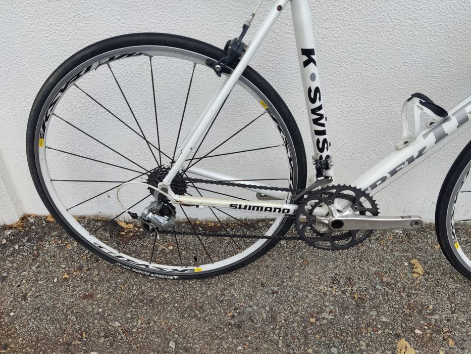 Trek de estrada L com rodas mavic