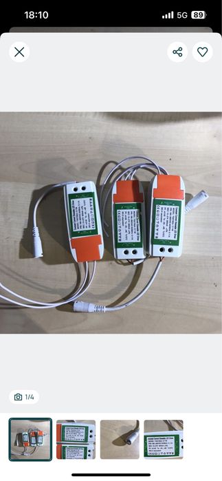 3 x Led Driver Constant Current Dimmable TG2730 - Novo