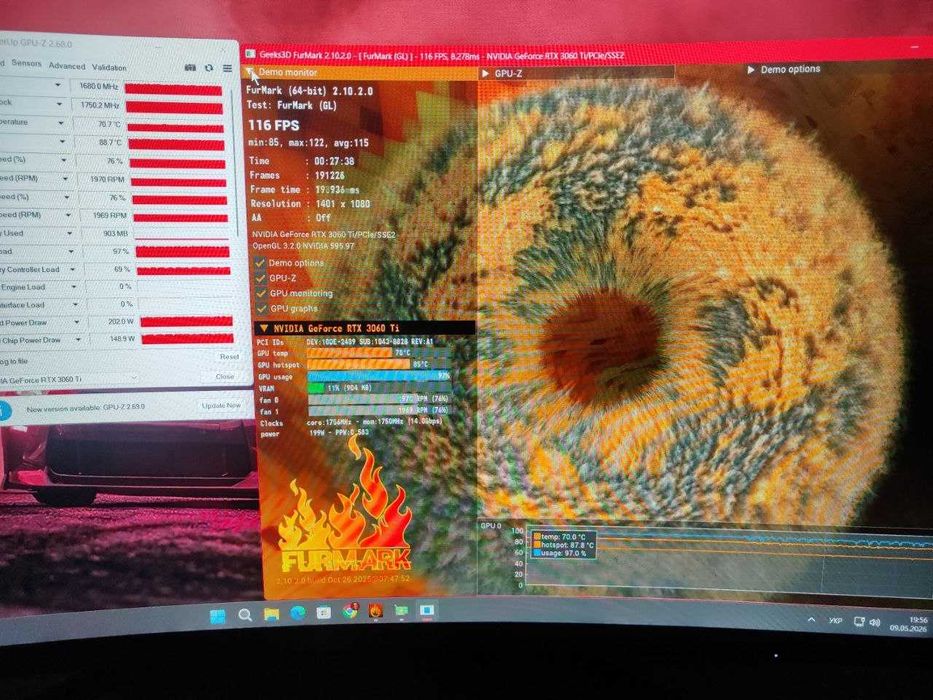 Відеокарта Asus Tuf RTX3060ti