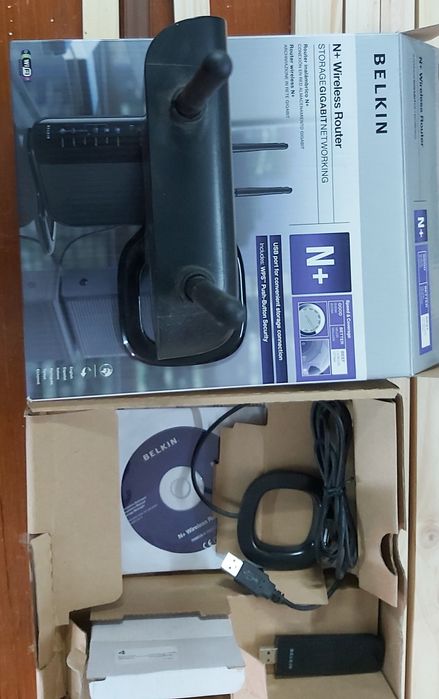 Router Belkin N+ /// usb conection