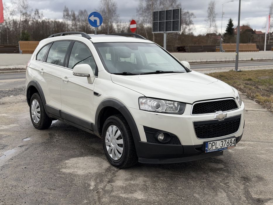 Chevrolet Captiva 2.4 benzyna + gaz • 2012r. • 7 osób • stan BDB !