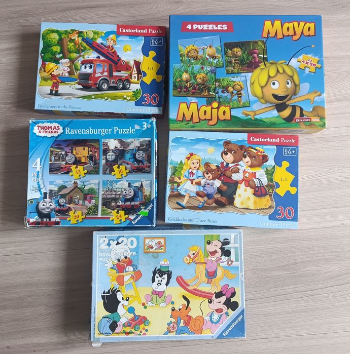 Zestaw puzzli dla dzieci