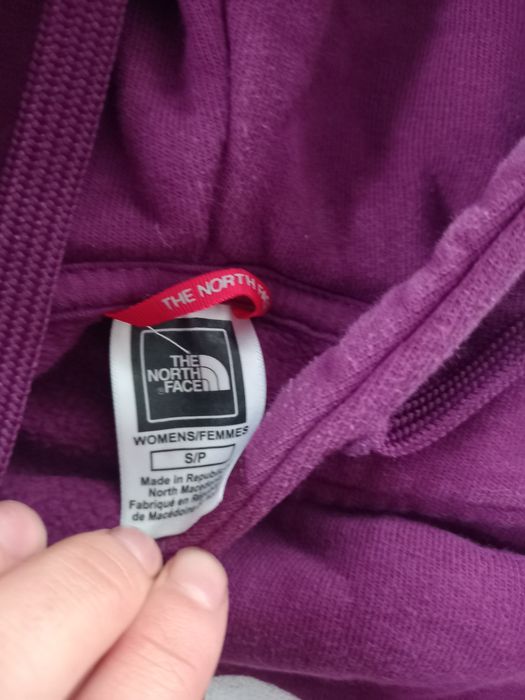 The north face bluza z kapturem s damska