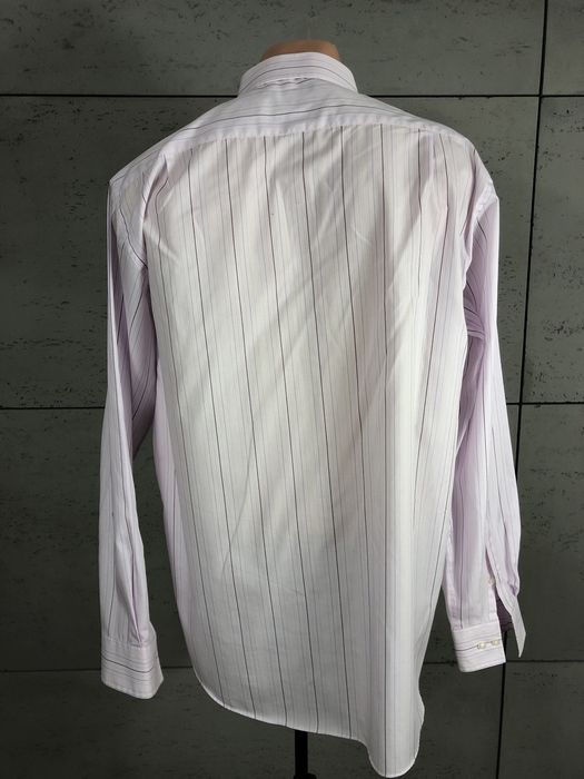 Marks & Spencer roz. 42 męska koszula w paski