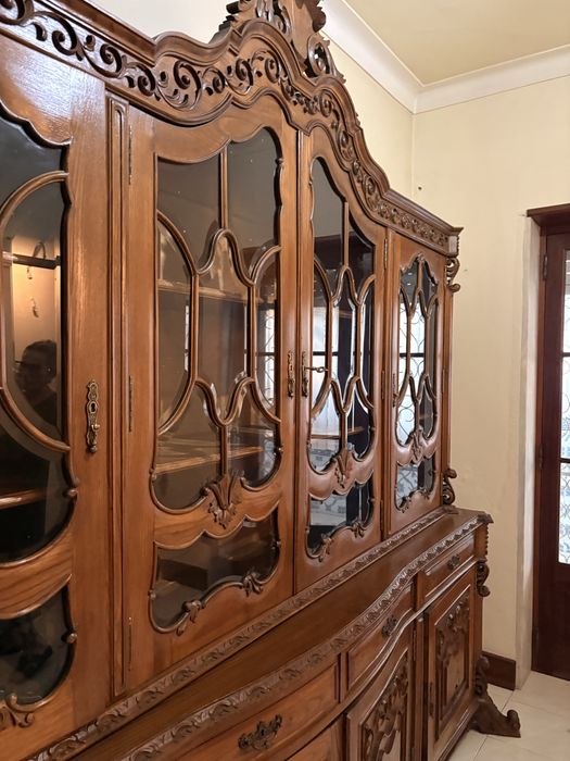 Cristaleira/ movel sala retrô