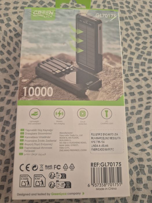 Powerbank solar nova