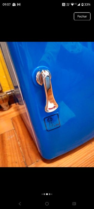 Mini frigorífico portátil auto e casa (aquece e resfria)