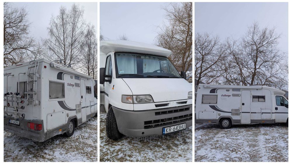 Wynajem - Citroen Jumper Kamper Półintegra | 4 osoby (PL/ENG)