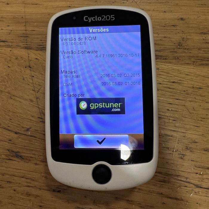 GPS Bicicleta Mio Cyclo 205