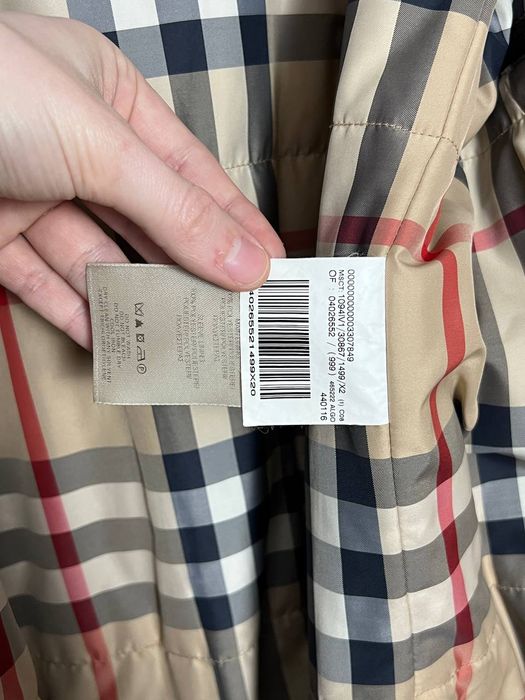 Burberry куртка-тренч