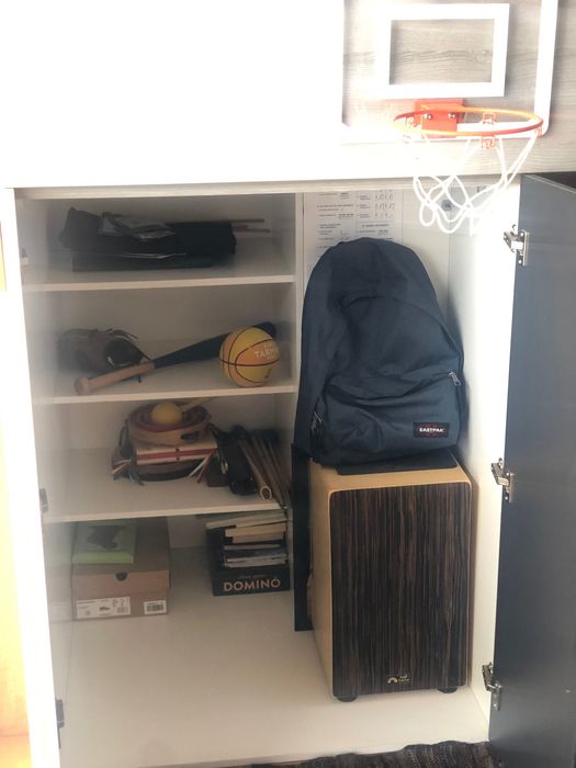 Estrutura cama Beliche com arrumação