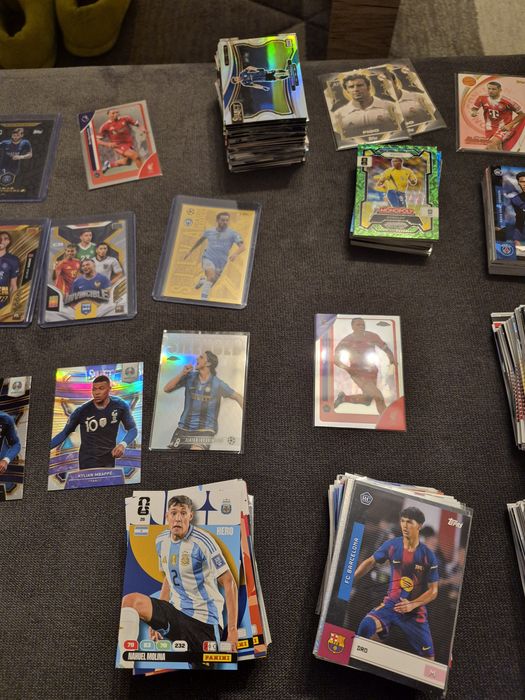 Karty piłkarskie topps I panini