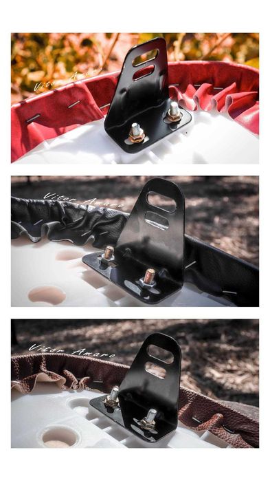 Banco/Assento para Mota, Estilo Cafe Racer e Scrambler (3 Cores) Nº3