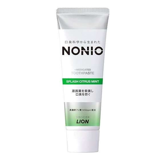 LION Nonio Splash Citrus Mint зубна паста, цитрусова м'ята, 130 г