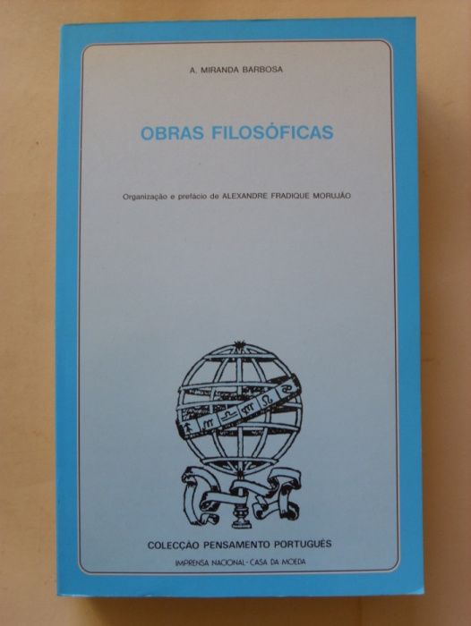 Obras Filosóficas de A. Miranda Barbosa
