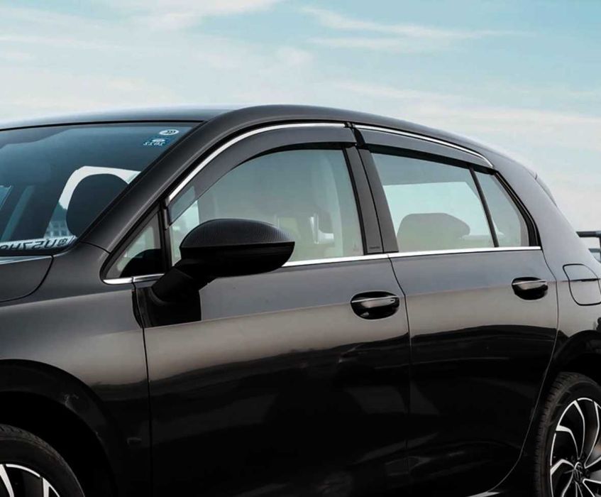 Вітровики з хромом VW Golf 5 Golf 6 хетчбек Тайвань РОЗПРОДАЖ 1049грн