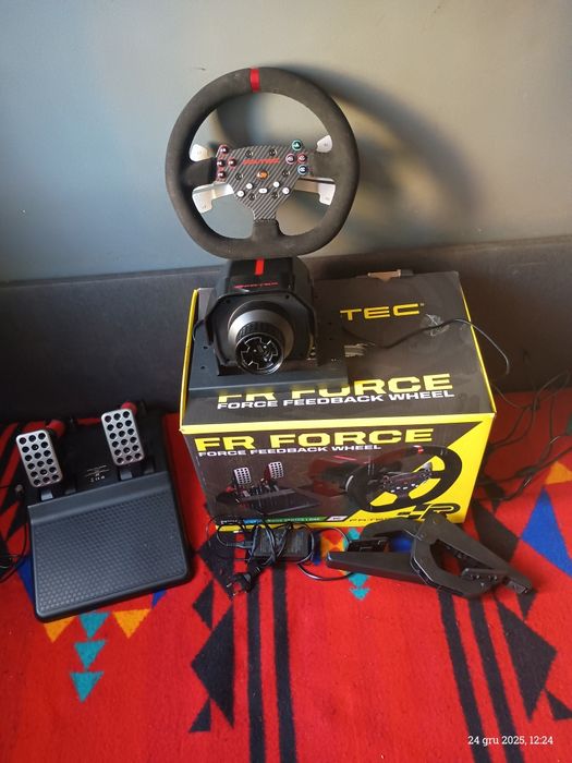 Kierownica Fr Tec force Feedback wheel +pedały