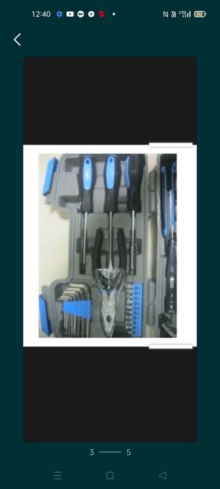 Profesjonalny Zestaw Narzędzi MASTERTOOLS 36 Elementów