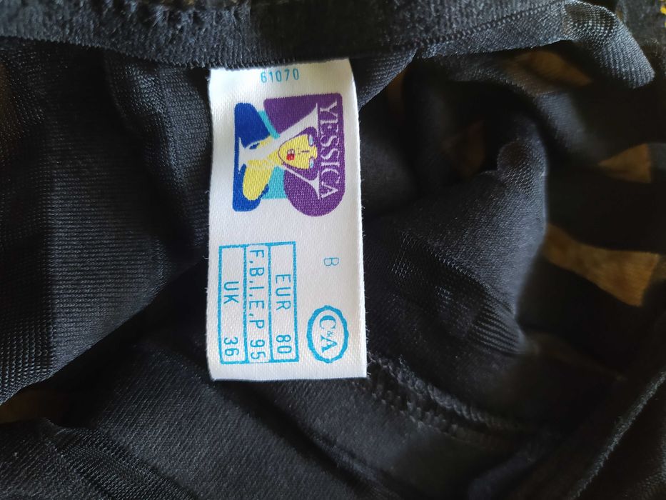 Body bielizna czarne rozm. EUR. 80