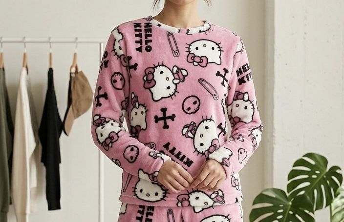 hello kitty кофта пижама