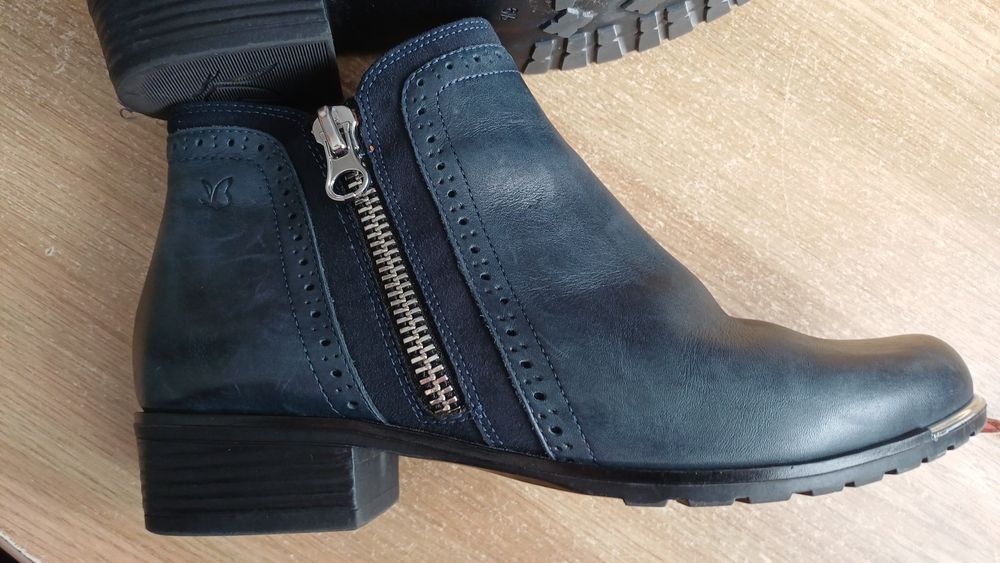 Ботильони ботинки жіночі шкіра 39