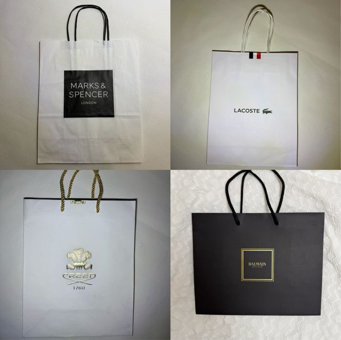 Подарункові пакети Boss Chanel Creed Levis