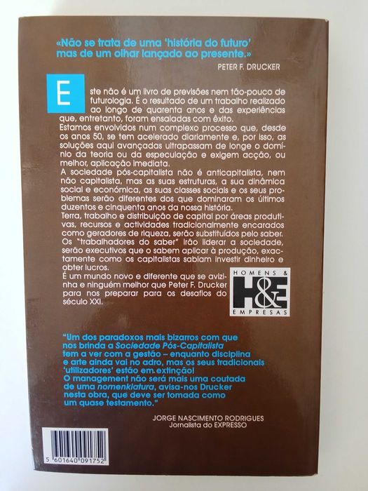 Sociedade pós-capitalista - Peter F. Drucker