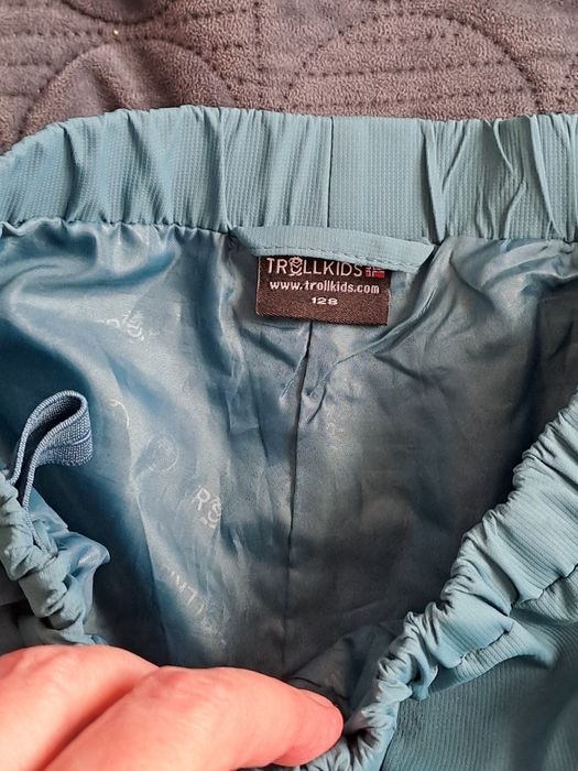 Spodnie przeciwdeszczowe trollkins  trondheim  rozmiar 128/134