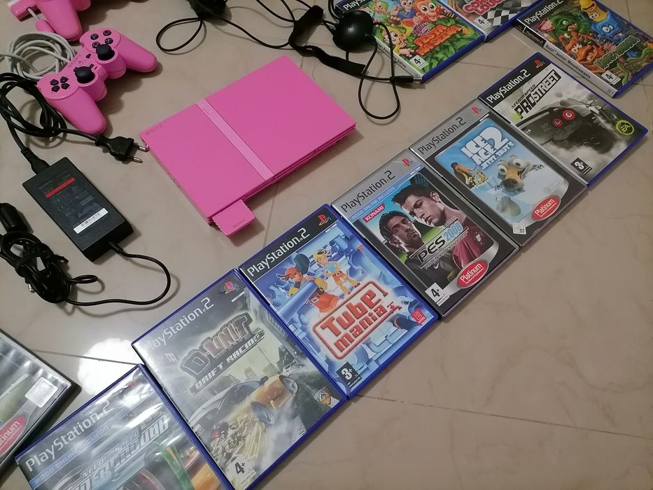 Playstation 2 Rosa