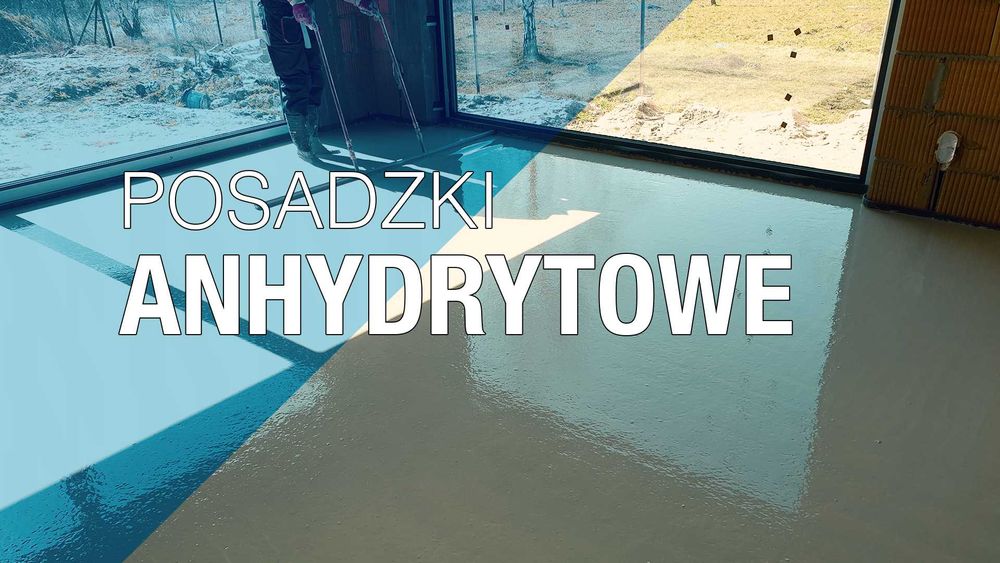 Posadzki Anhydrytowe i Cementowe, Płynny Styropian, Styrobeton, Tynki