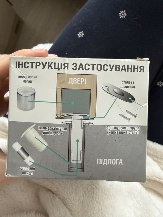 Магнітний дверний сторор