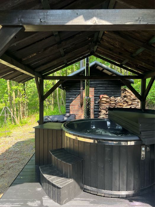 Domek na Grzybowej w górach na odludziu - jacuzzi sauna/Beskidy/