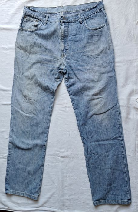 Calças de Ganga Masculinas WL 10.01.88 Sportswear (Tamanho L/XL ou 46) – 100% Algodão