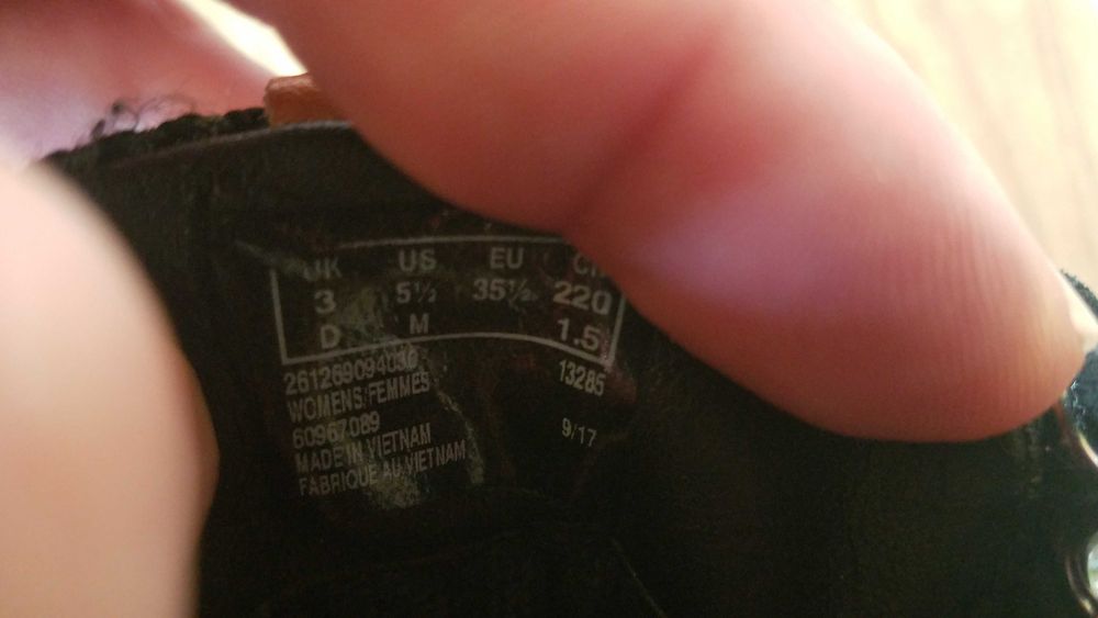 Buty CLARKS Tri Trek GTX 35/36 23cm Gore-Tex Skóra* wodoodporne
